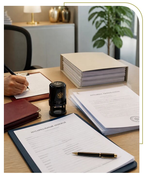 Нотариальный перевод документов из Темрюка от 2573 р. | коПхукет-Тмр